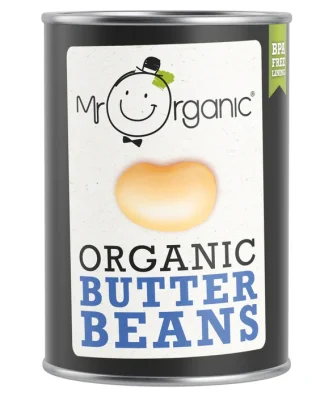 Mr Organic Butter Beans 400g