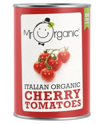 Mr Organic Italian Organic Cherry Tomatoes 400g