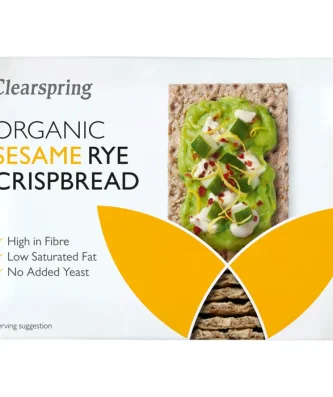 Clearspring Organic Rye Crispbread Sesame 200g