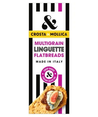 Crosta & Mollica Multigrain Linguette Flatbreads 150g