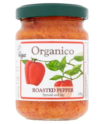 Organico Roasted Pepper Spread & Dip 140g