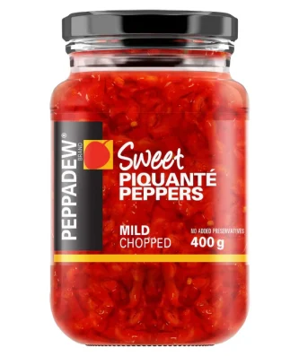 Peppadew Mild Chopped Piquante Peppers 400g