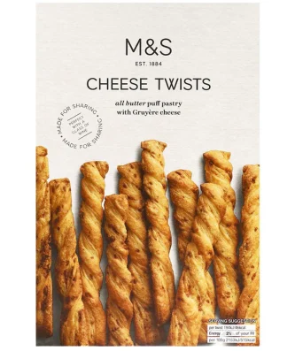 M&S All Butter Cheese Twists 125g