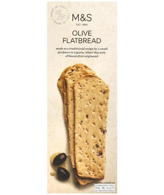M&S Olive Flatbread 150g