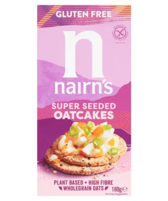 Nairn's Gluten Free Super Seeded Oatcakes 180g