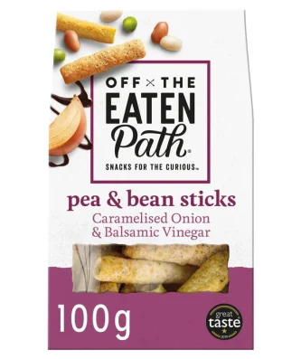 Off The Eaten Path Balsamic Vinegar Bean Sticks 100g