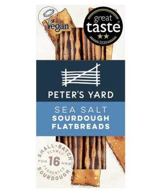 Peter's Yard Sea Salt Sourdough Flatbreads 115g