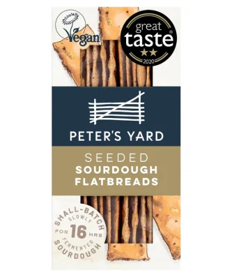 Peter's Yard Seeded Sourdough Flatbreads 135g
