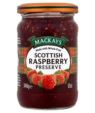 Mackays Scottish Raspberry Preserve 340g