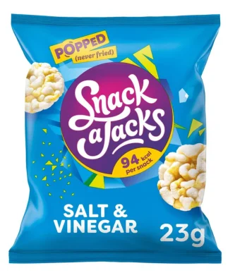 Snack a Jacks Salt & Vinegar Rice Cakes 23g