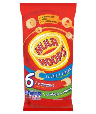 Assorted Hula Hoops 6 x 24g