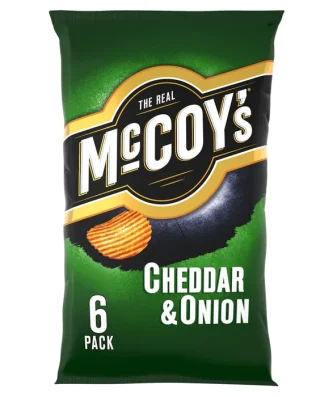 McCoy's Cheese & Onion Multipack 6 x 25g