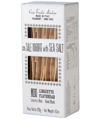 Vecchio Mulino Mini Lingue with Sea Salt 120g