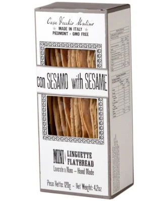 Vecchio Mulino Mini Lingue with Sesame 120g