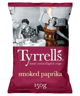 Tyrrells Smoked Paprika Crisps 150g