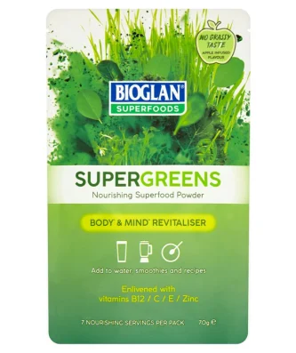 Bioglan Superfoods Supergreens Powder 70g