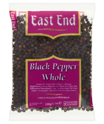 East End Black Pepper Whole 100g