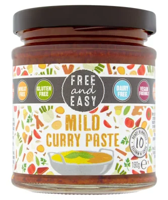 Free & Easy Free From Mild Curry Paste 190g