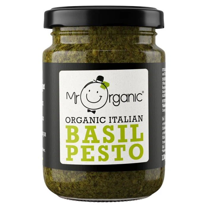 Mr Organic Vegan Basil Pesto 130g