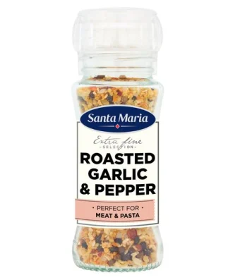 Santa Maria Roasted Garlic & Pepper Grinder 80g