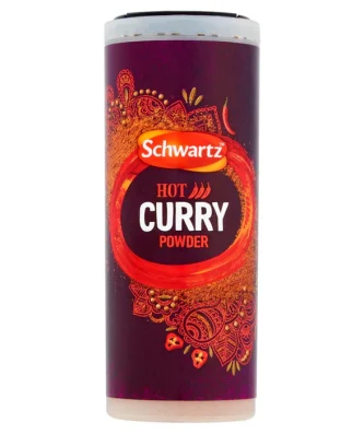 Schwartz Hot Curry Drum 85g