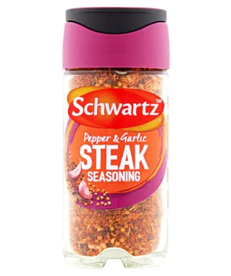Schwartz Pepper & Garlic Steak Seasoning Jar 46g