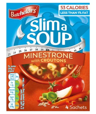 Batchelors Slim A Soup Minestrone 4 x 15g