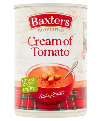 Baxters Favourites Cream of Tomato Soup 400g