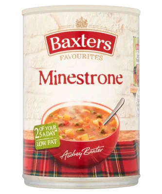 Baxters Favourites Minestrone Soup 400g