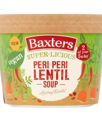 Baxters Peri Peri Lentil Vege Soup Pot 350g
