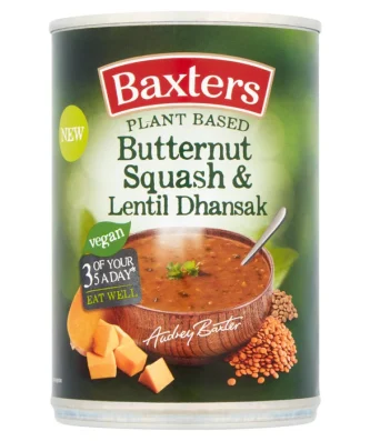 Baxters Plant Based Butternut Squash & Lentil Soup 380g
