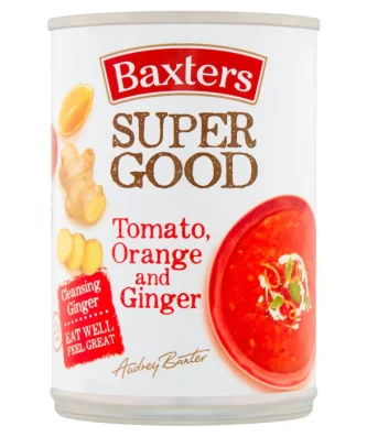 Baxters Super Good Tomato Orange & Ginger Soup 400g