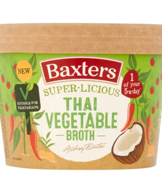 Baxters Thai Vege Broth Soup Pot 350g