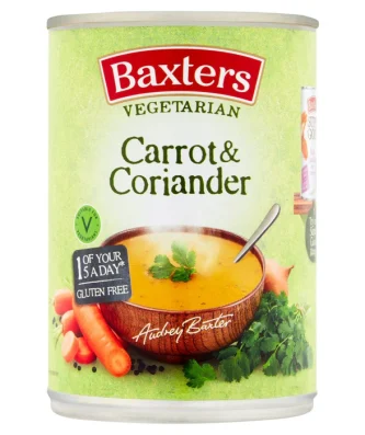 Baxters Vegetarian Carrot & Butterbean Soup 400g