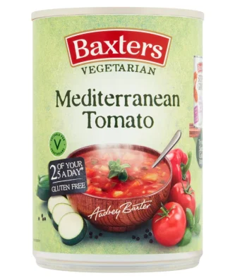 Baxters Vegetarian Mediterranean Tomato Soup 400g