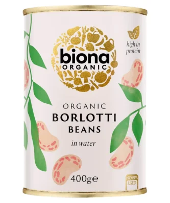 Biona Organic Borlotti Beans 400g