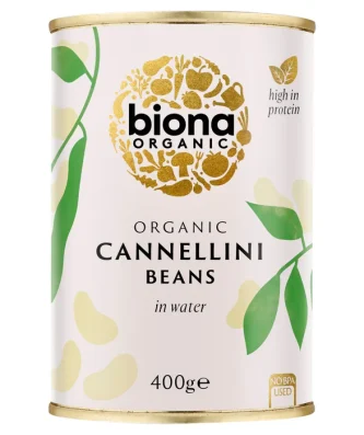 Biona Organic Cannellini Beans in Water 400g