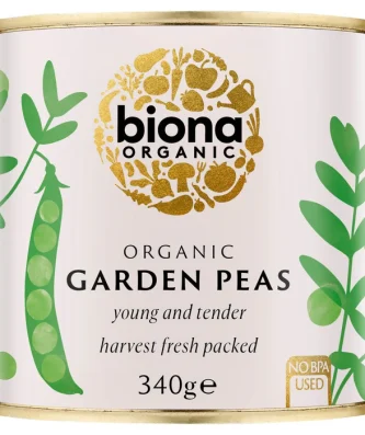Biona Organic Garden Peas 340g