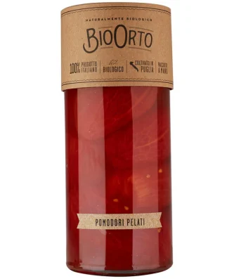 Bio Orto Organic Peeled Tomatoes 580g
