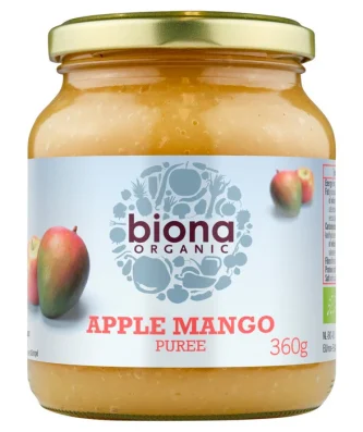 Biona Organic Apple Mango Puree 360g