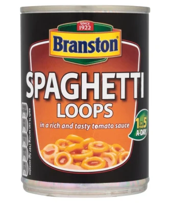 Branston Spaghetti Loops in Tomato Sauce 395g