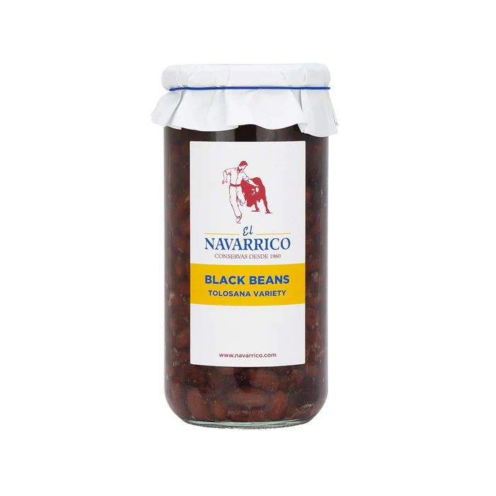 Brindisa Navarrico Black Beans 660g