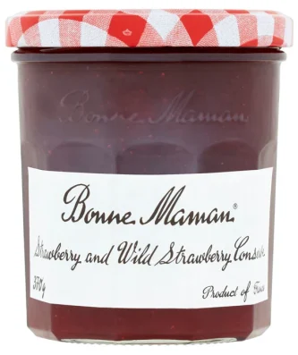 Bonne Maman Strawberry & Wild Strawberry Conserve 370g