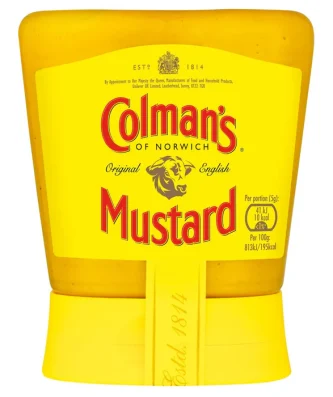 Colman's Original English Squeezy Mustard 150g