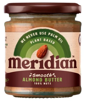 Meridian Almond Butter Smooth 100% Nuts 170g
