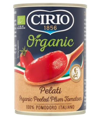 Cirio Organic Plum Tomatoes 400g