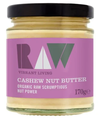 Raw Health Organic Cashew Nut Butter 170g