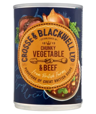 Crosse & Blackwell Chunky Vegetable and Beef 400g
