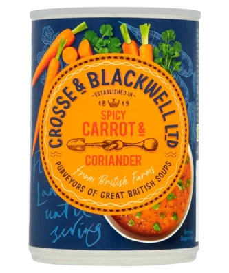 Crosse & Blackwell Spicy Carrot and Coriander 400g