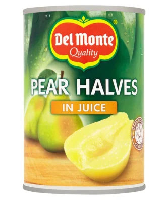 Del Monte Pear Halves In Juice 415g
